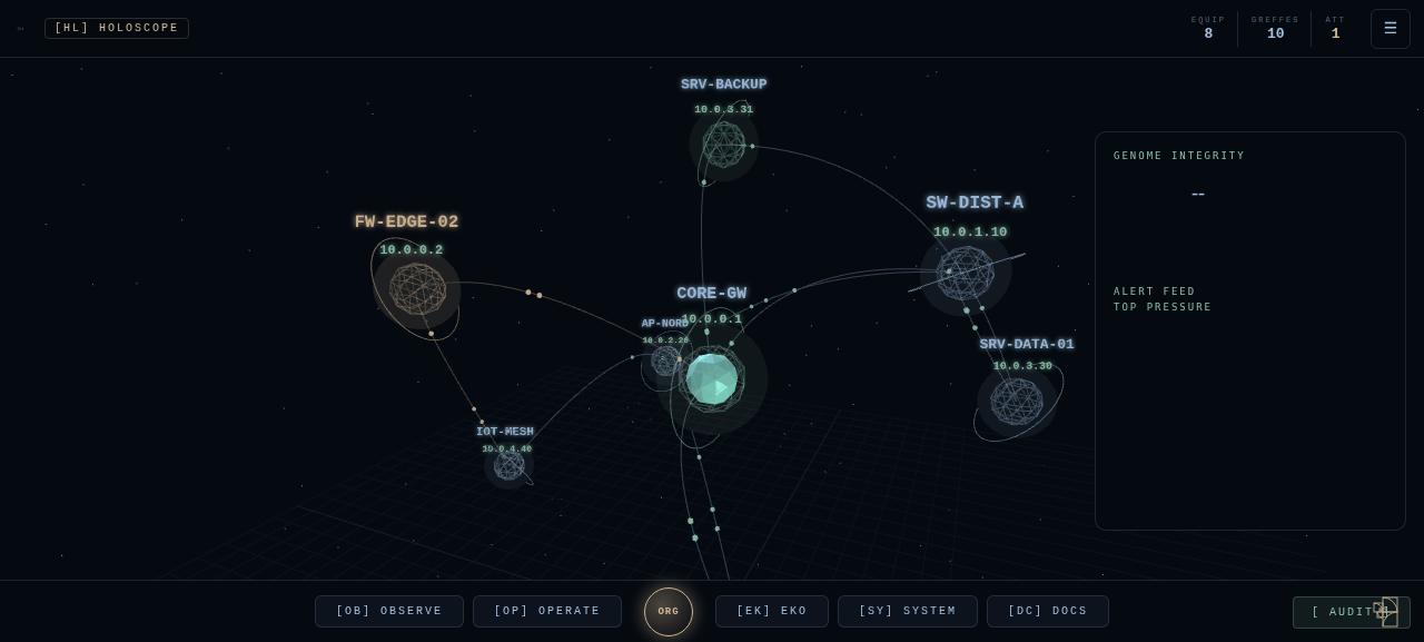 Holoscope Clone — Clone Engine