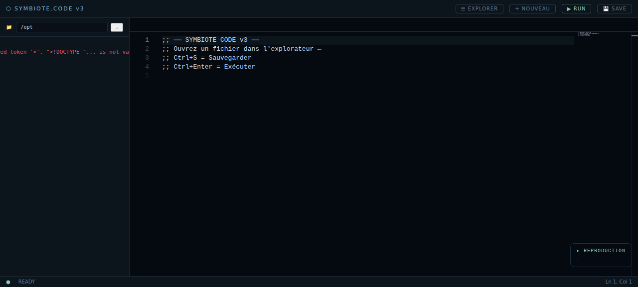 Symbiote CODE — Cockpit Oncologique